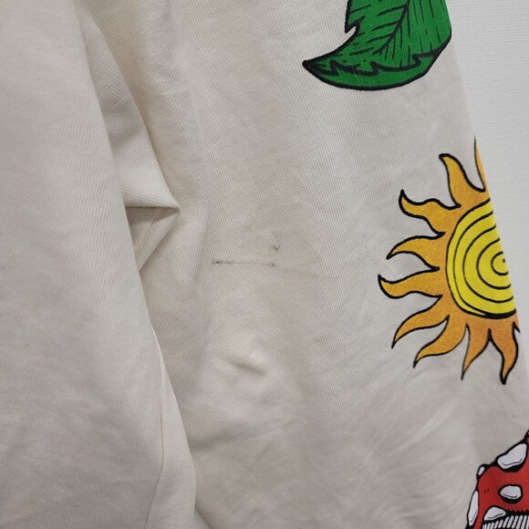 Urban Outfitters CHNGE Fungi Kingdom Long Sleeve Tshirt Women's Size Medium - Picture 7 of 9